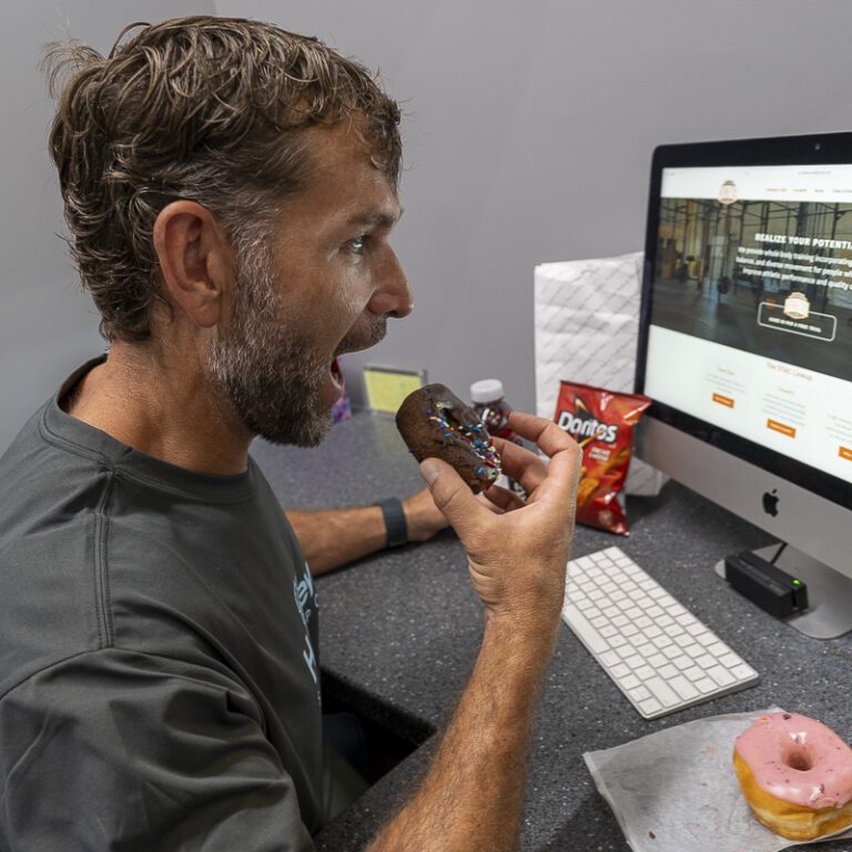 Eating Junk Food Josh